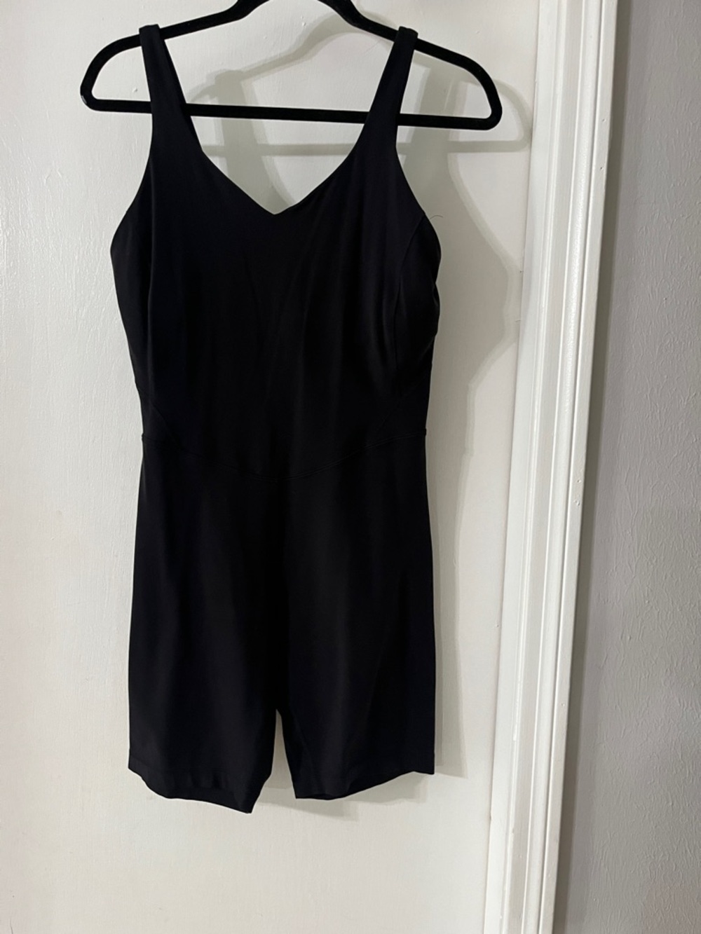 lululemon athletica Black Athletic Unitard Romper - Picture 5 of 7